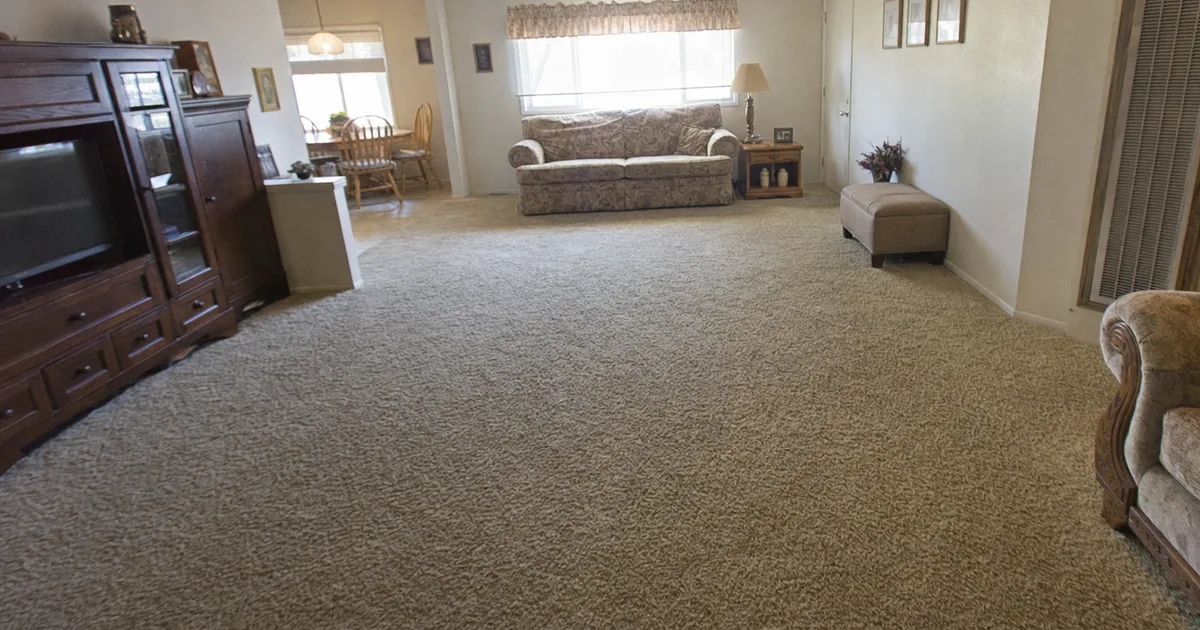 A Home Interior With Carpet in Torrance, CA